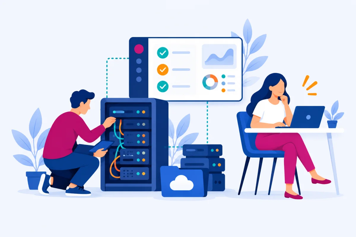 Applicatiebeheer met monitoring, back-ups en betrokken ondersteuning