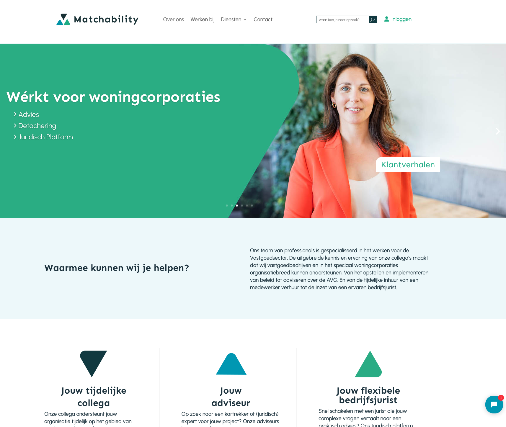 Ontdek de nieuwe website van Matchability, dé detacheerder in vastgoed en woningbouw.